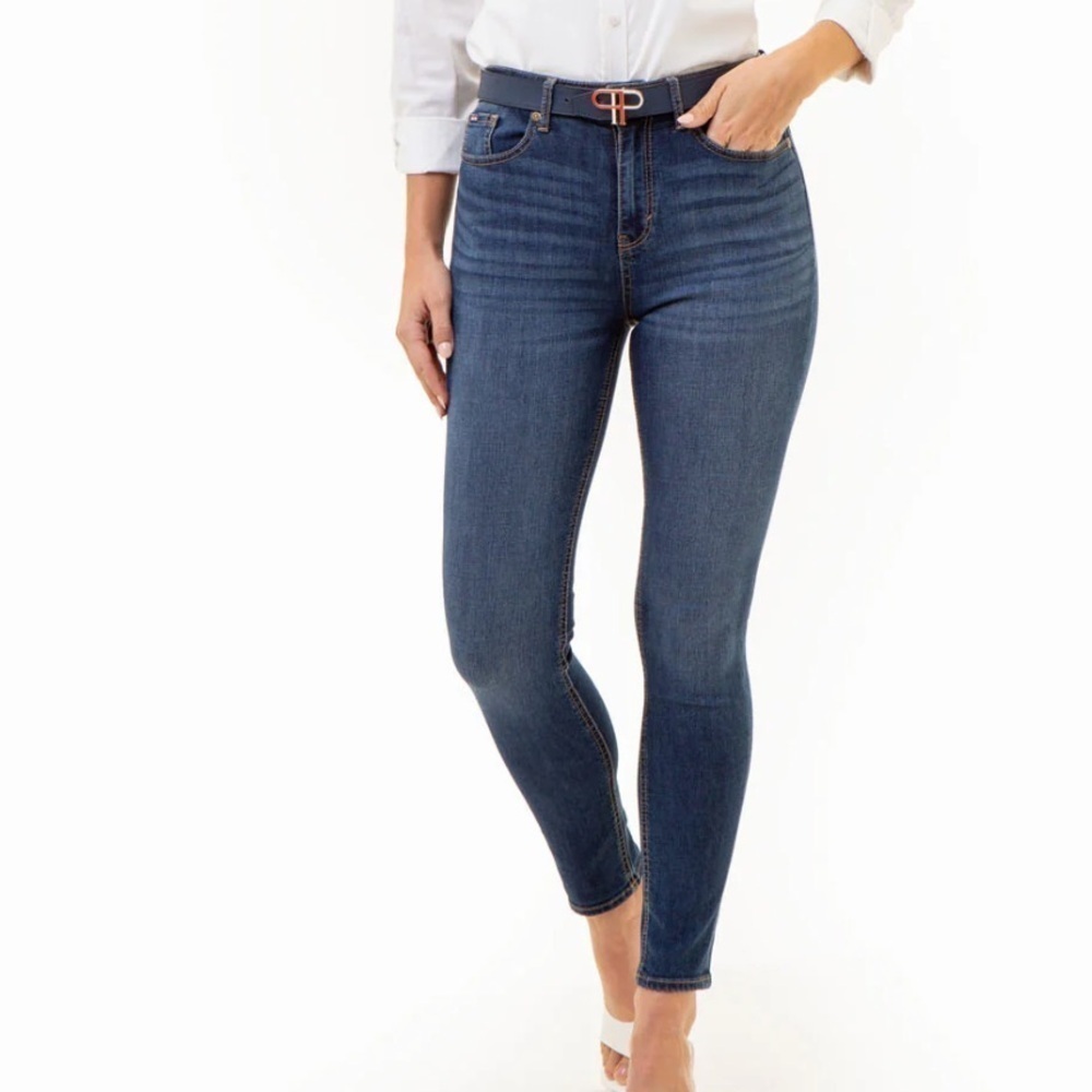US. Polo Assn. Kate Skinny Medium Wash Jeans Women's 7 Regular Blue